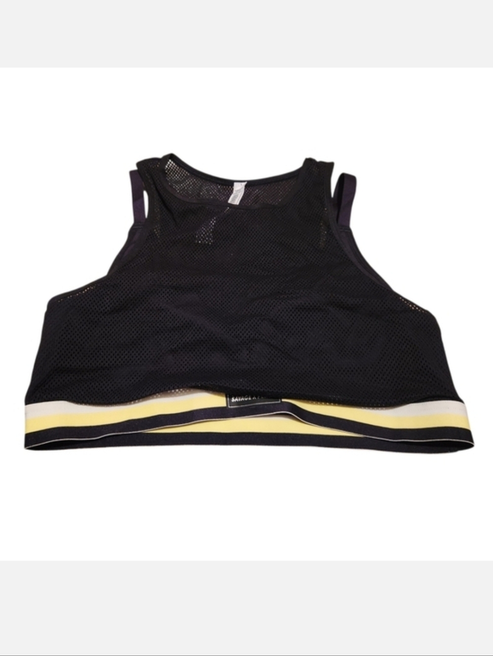 Women’s 2X Savage X Fenty Pin Up Black Low-Impact Sports Bra
